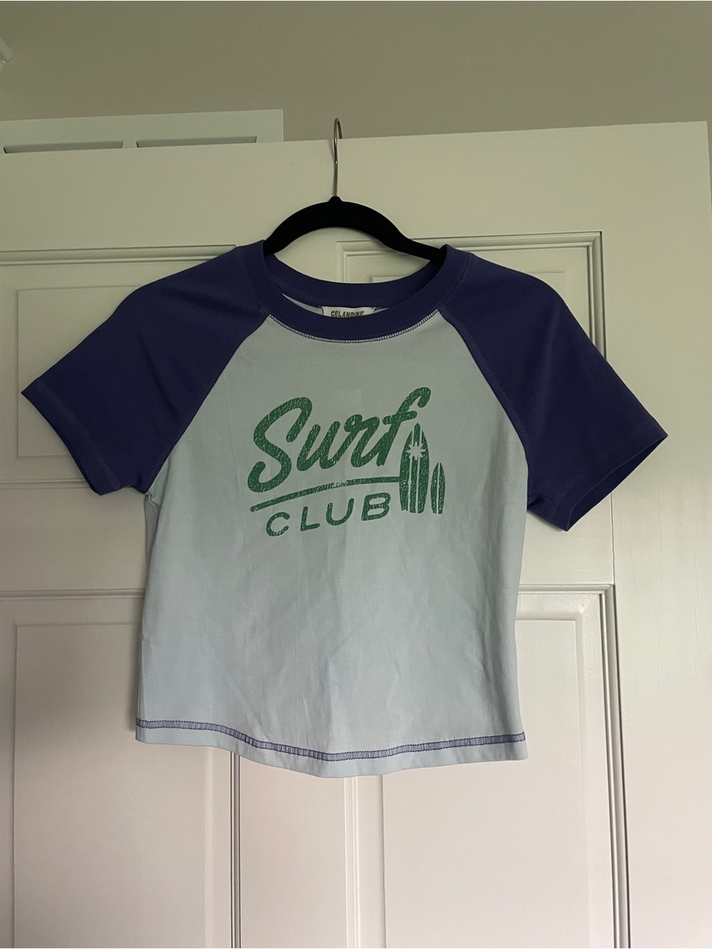 Celandine by Anthropology- Surf Club Raglan Tee